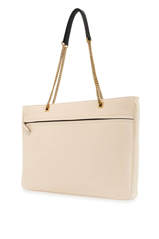 Valentino Garavani large white chain tote bag Shopper Valentino Garavani