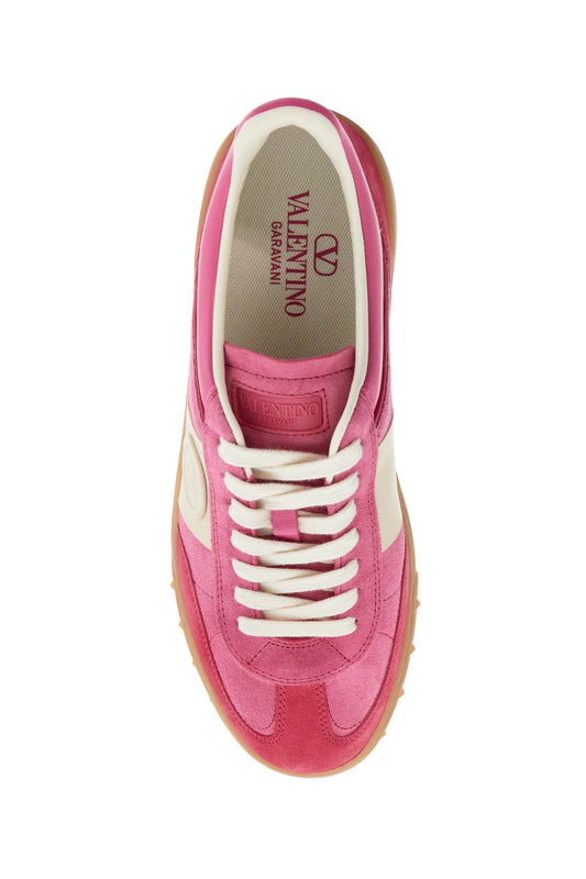 Valentino Garavani velcro sneakers in cyclamen and pink Sneakers Valentino Garavani