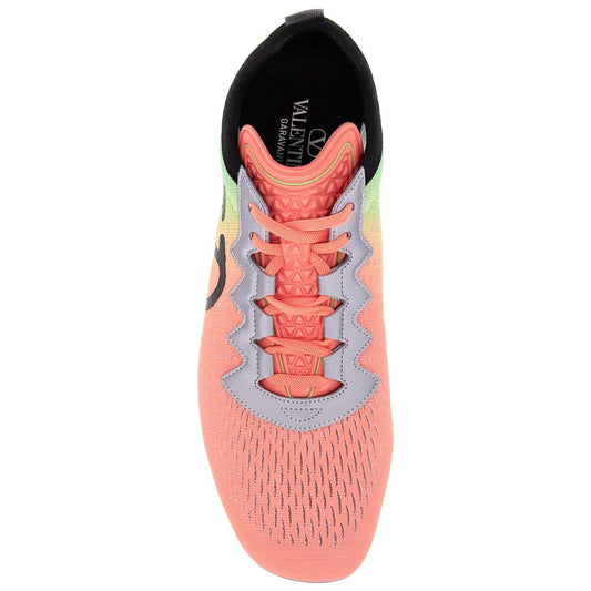 Valentino Garavani 'technical knit chromathon sne Sneakers Valentino Garavani Dark Salmon