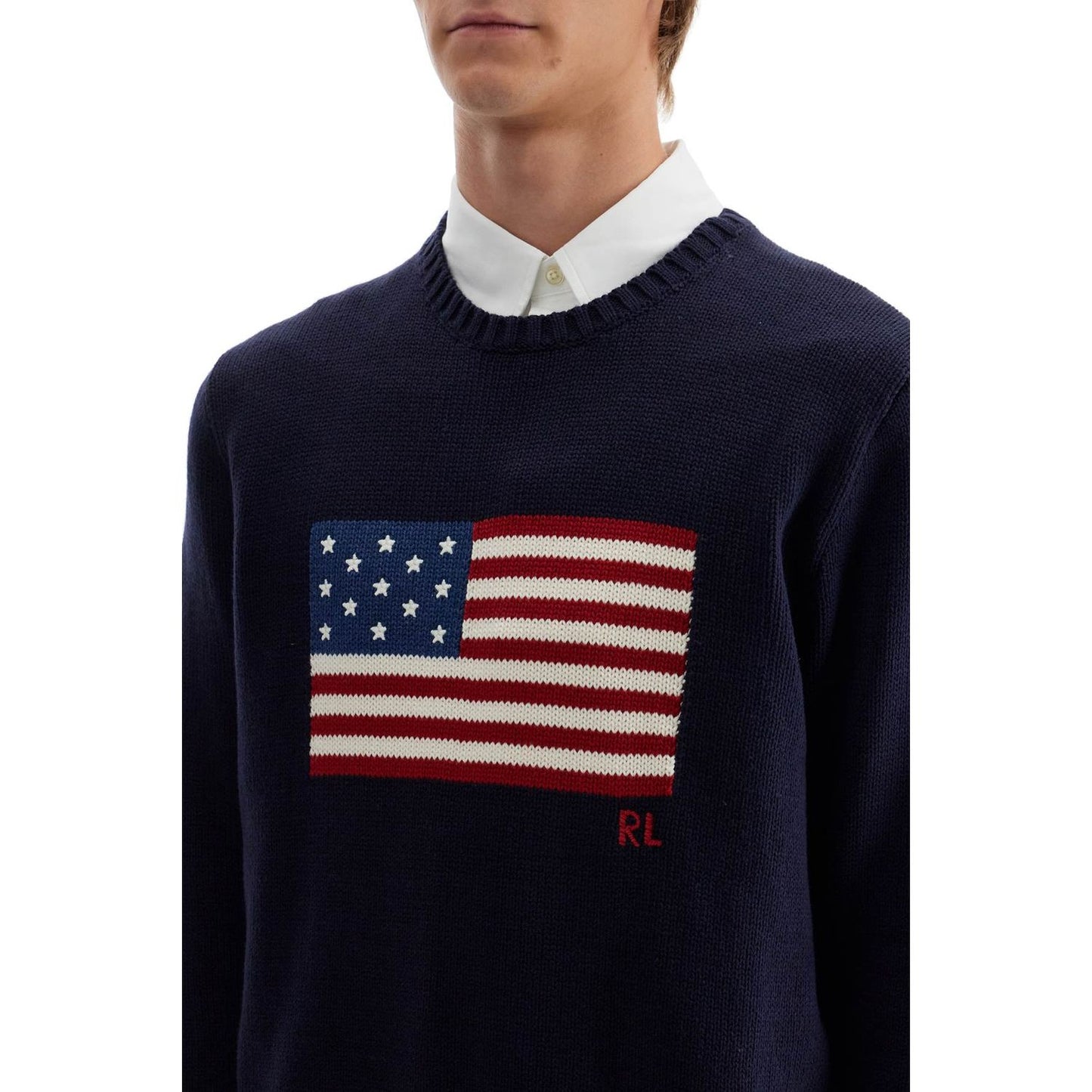 Polo Ralph Lauren sweater with american flag Knitwear Polo Ralph Lauren