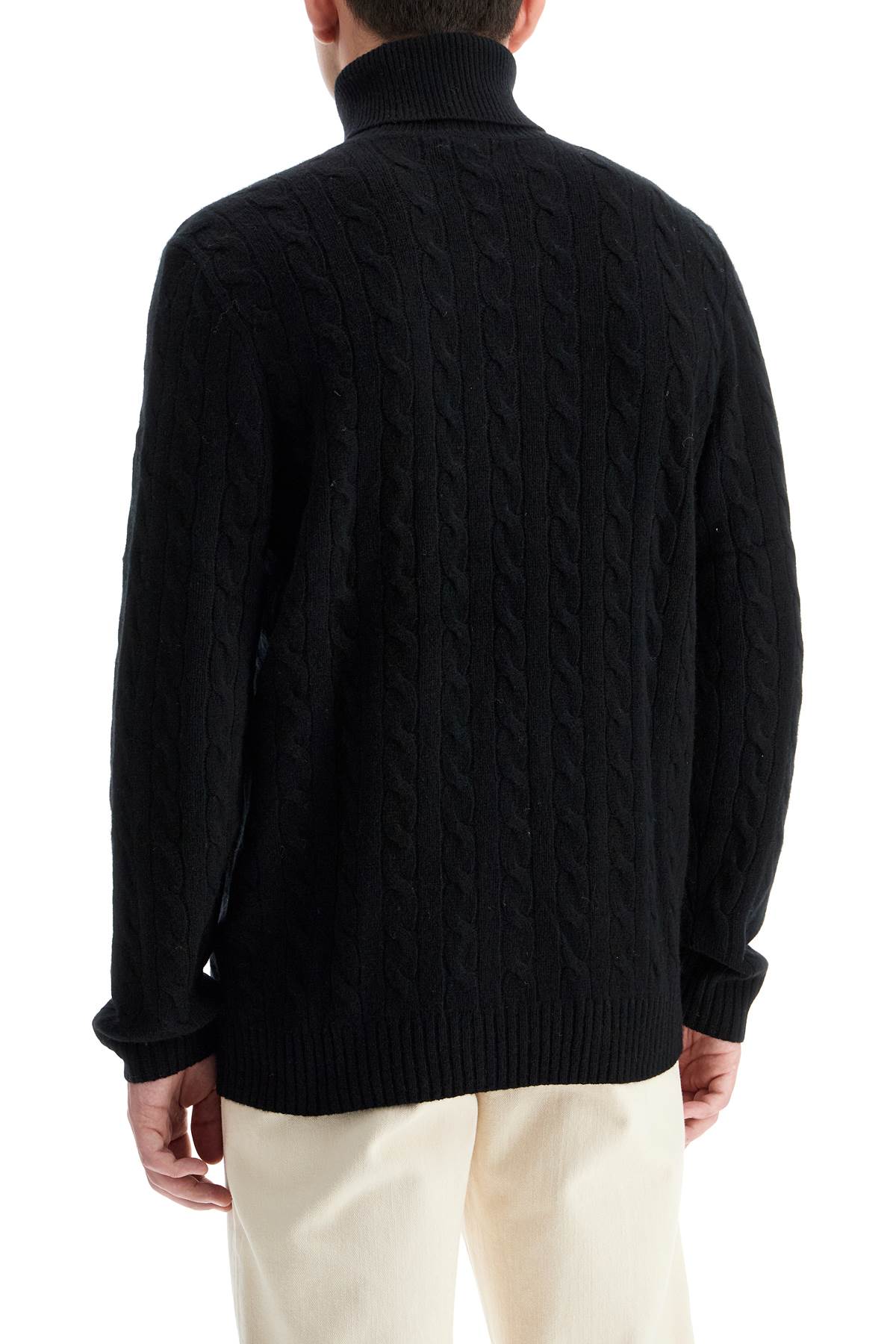 Polo Ralph Lauren cable-knit wool and cashmere turt Knitwear Polo Ralph Lauren