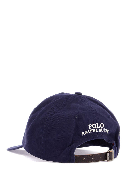 Polo Ralph Lauren navy blue cotton hat with bear embroidery Scarves Hats & Gloves Polo Ralph Lauren