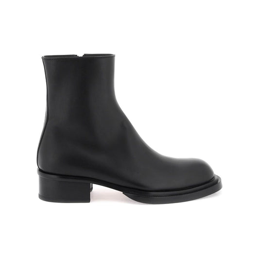 Alexander Mcqueen cuban stack ankle boots Boots Alexander Mcqueen