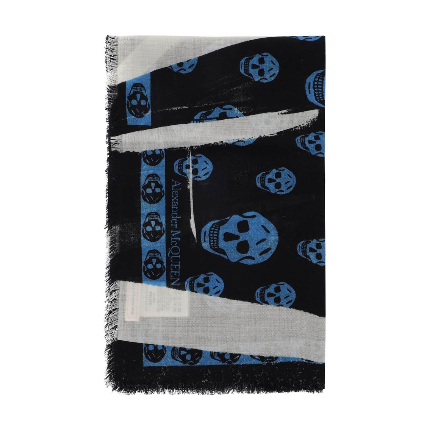 Alexander Mcqueen slashed skull scarf Scarves Hats & Gloves Alexander Mcqueen