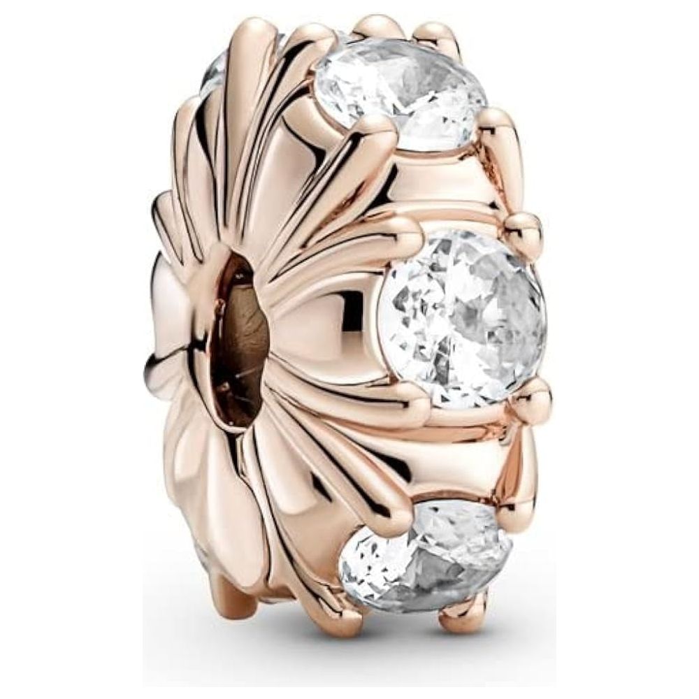 PANDORA CHARMS Mod. LONG PRONGED SPARKLING DESIGNER FASHION JEWELLERY PANDORA