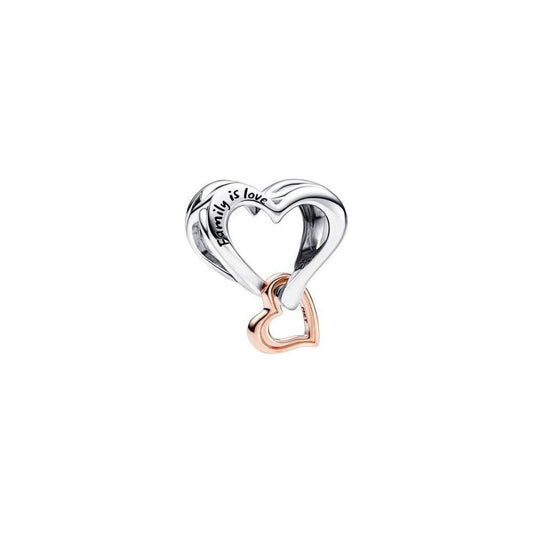 PANDORA CHARMS Mod. OPENWORK INFINITY HEART DESIGNER FASHION JEWELLERY PANDORA