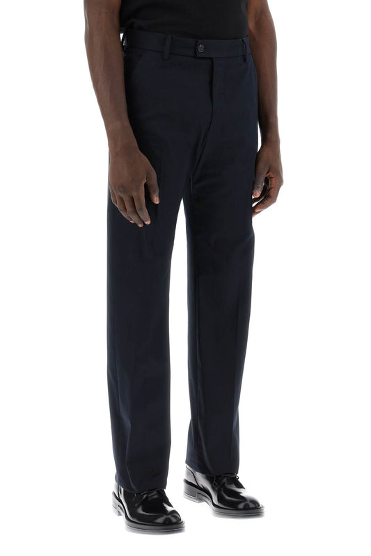 Alexander Mcqueen chino pants with logo lettering on the Trousers Alexander Mcqueen