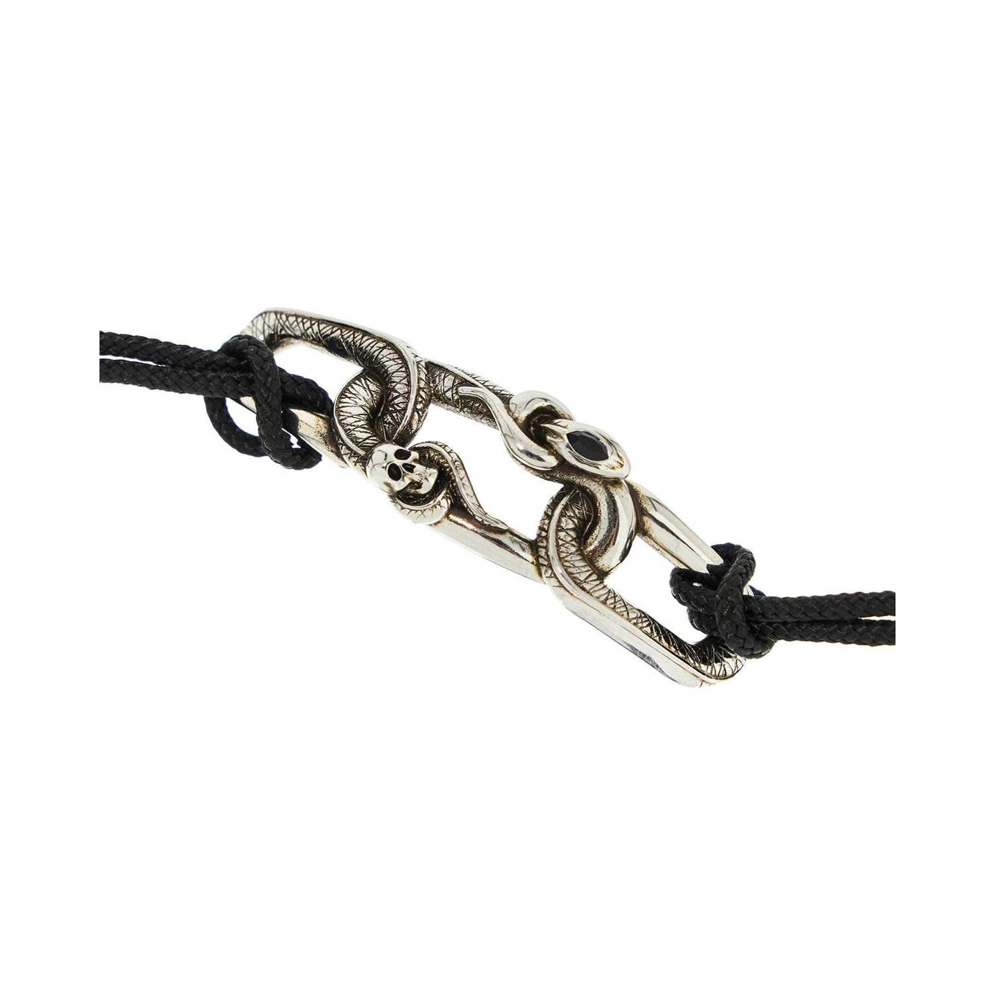 Alexander Mcqueen "snake and skull bracelet with intricate Jewellery Alexander Mcqueen