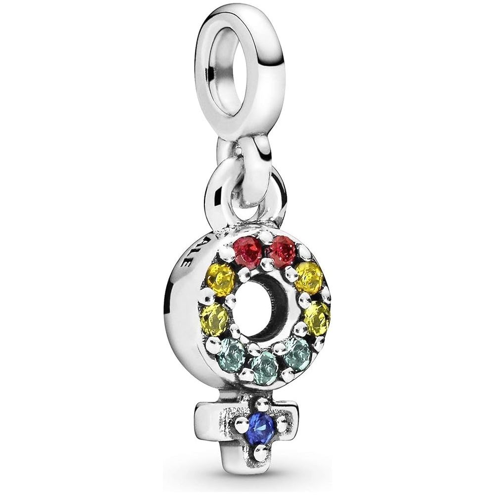 PANDORA CHARMS Mod. WOMEN PRIDE MINI DANGLE DESIGNER FASHION JEWELLERY PANDORA