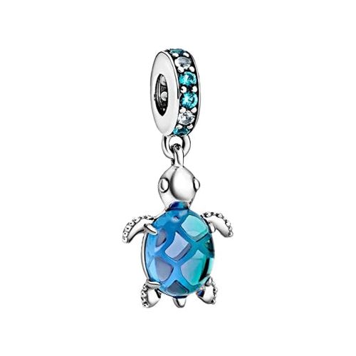 PANDORA CHARMS Mod. MURANO GLASS SEA TURTLE DESIGNER FASHION JEWELLERY PANDORA