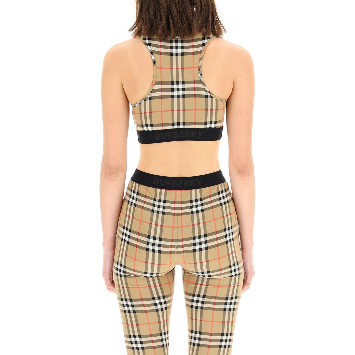 Burberry dalby check sport top Beachwear & underwear Burberry