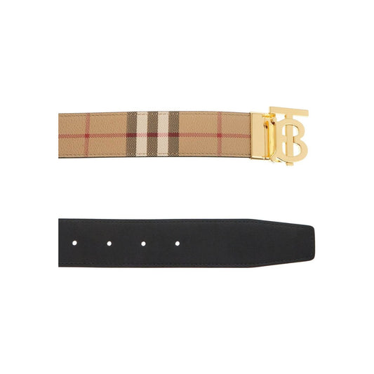 Burberry reversible tb check belt Belts Burberry