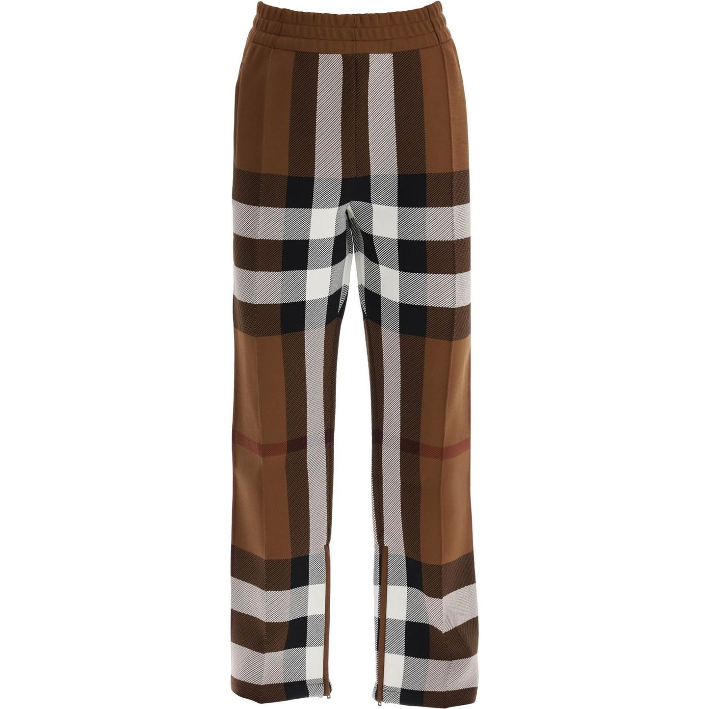 Burberry check track pants Trousers Burberry