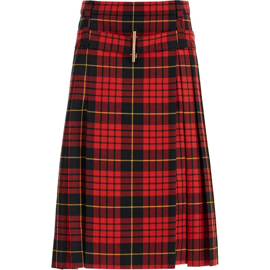 Alexander Mcqueen plaid pleated skirt with Skirts Alexander Mcqueen