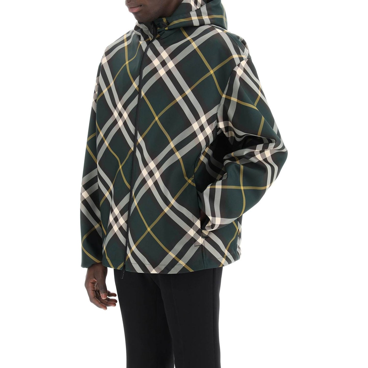 Burberry ered hooded jacket Jackets Burberry