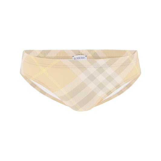 Burberry ered  checkered beach swim