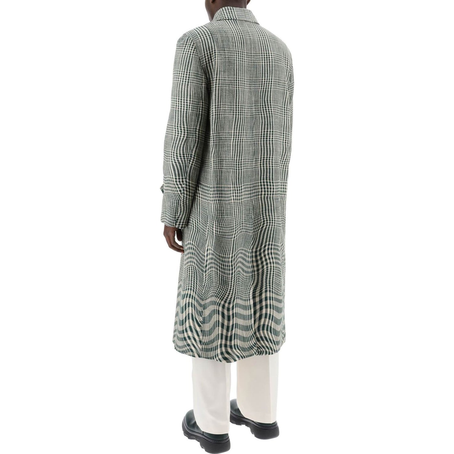 Burberry houndstooth car coat with Jackets Burberry