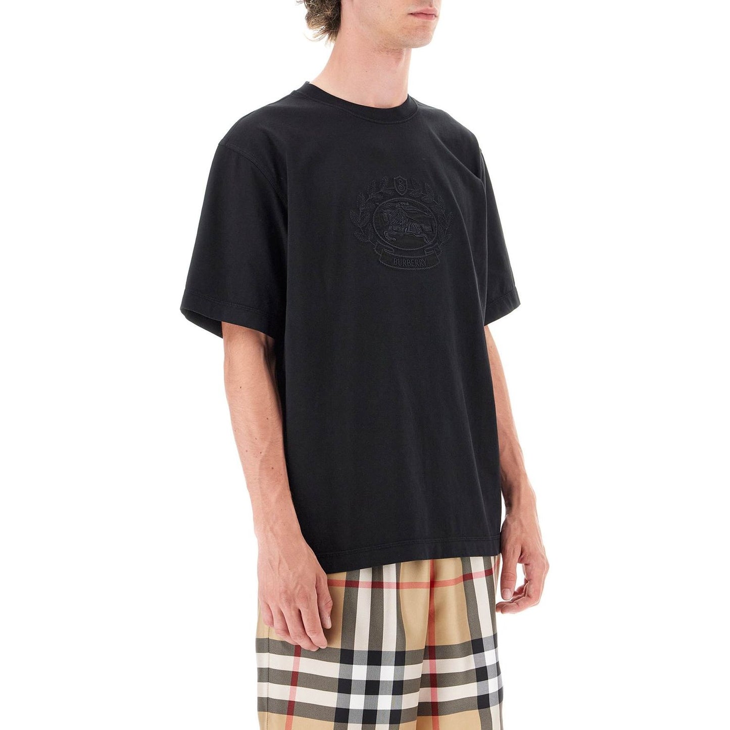 Burberry "ekd emblem t-shirt