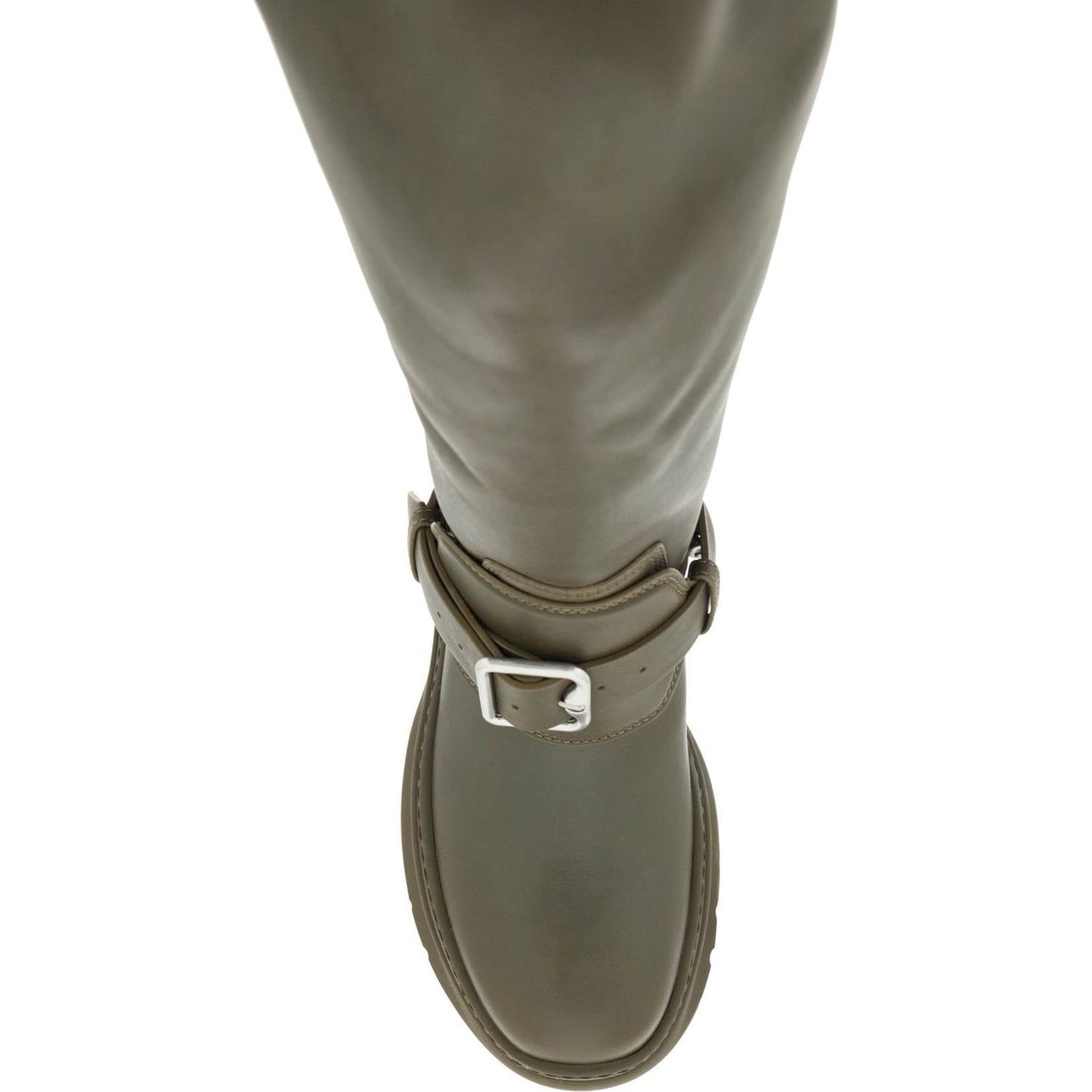 Burberry equestrian-style leather riding boots Boots Burberry