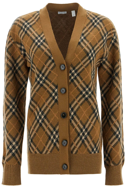 Burberry ered wool and mohair cardigan sweater Knitwear Burberry