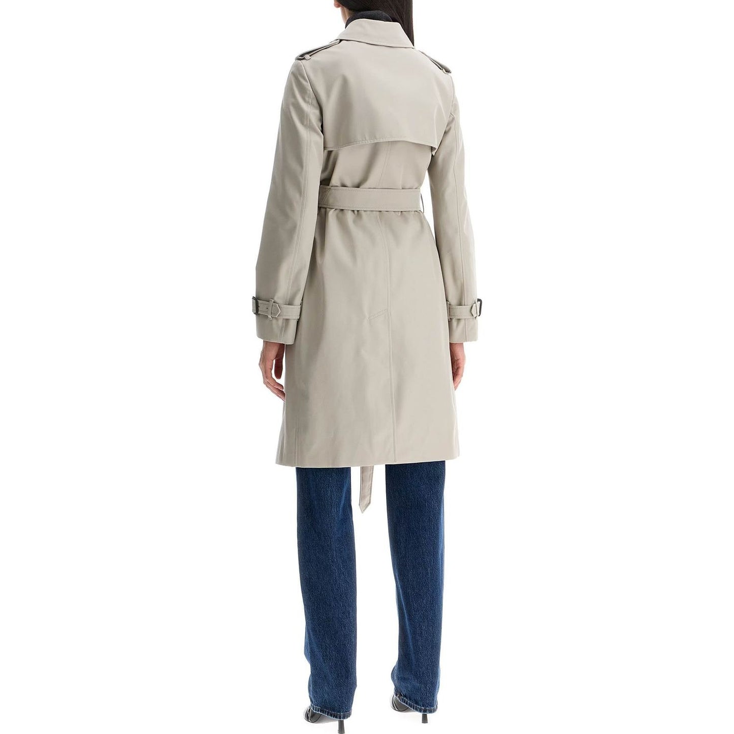 Burberry cotton-blend trench Jackets Burberry