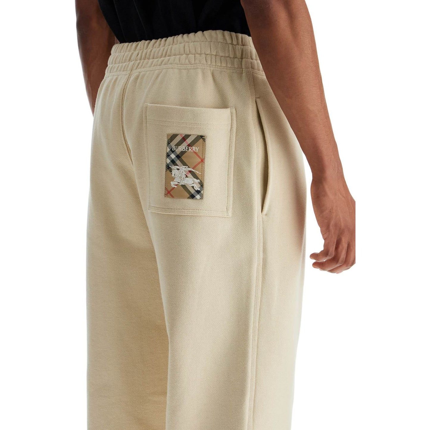 Burberry joggers with patch logo Trousers Burberry