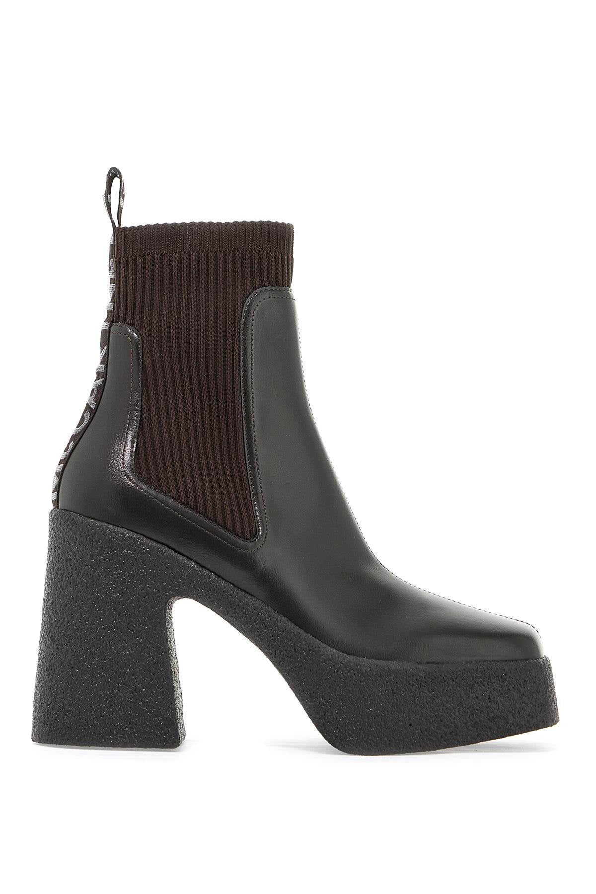 Stella McCartney skyla sock ankle boots with heel Boots Stella McCartney