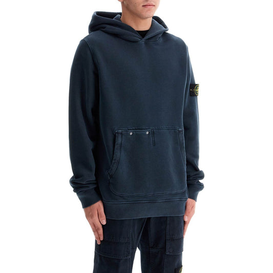 Stone Island organic cotton hoodie with hood Topwear Stone Island