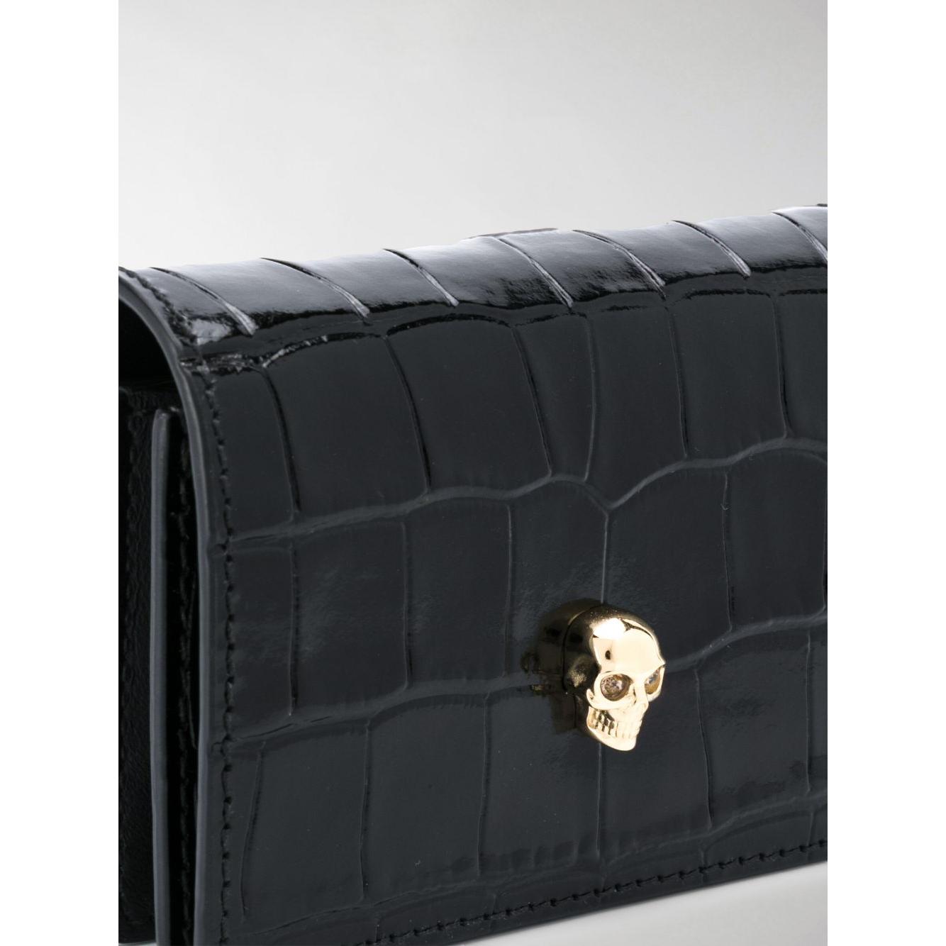 Alexander McQueen Wallets Black Wallets Alexander Mcqueen