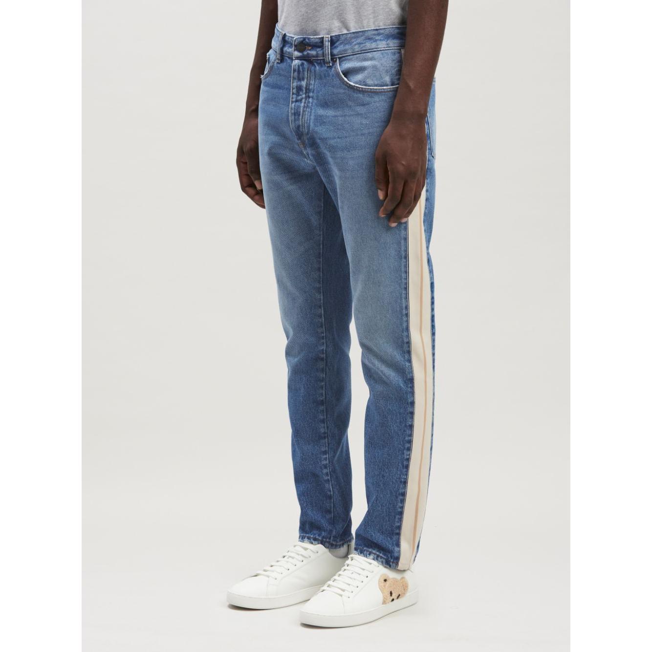 Palm Angels Jeans Clear Blue Jeans Palm Angels