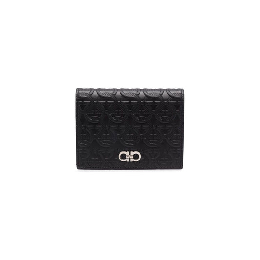 Ferragamo Wallets Black Small Leather Goods Ferragamo