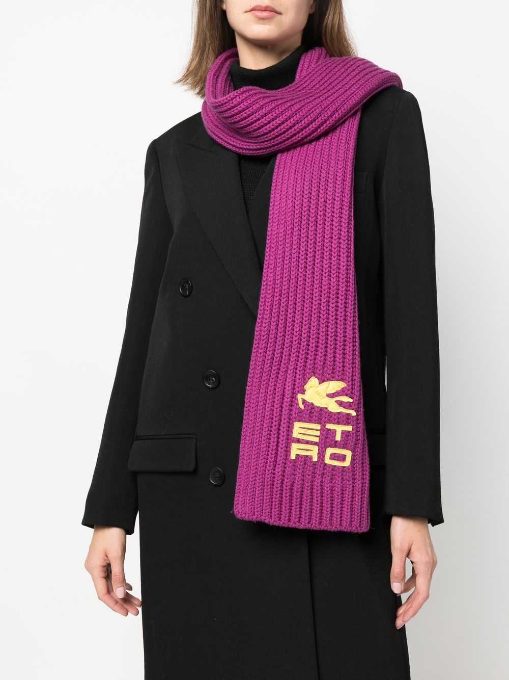 Etro Scarfs Purple Scarves Hats & Gloves Etro