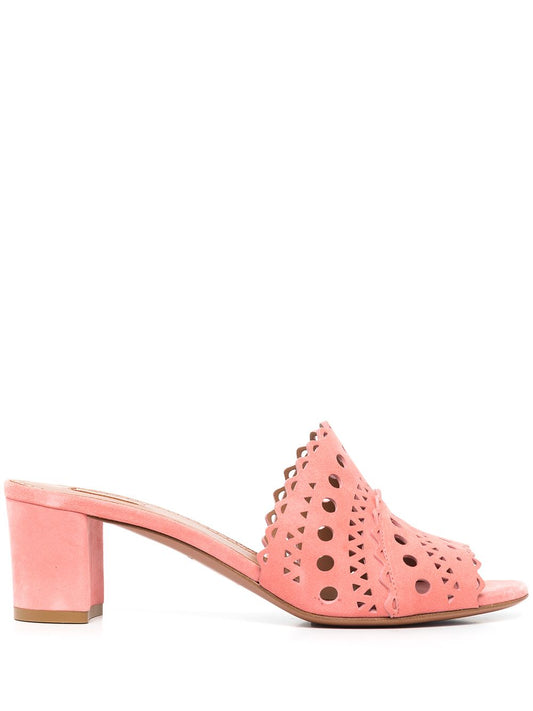 Alaia Sandals Pink Sandals Alaia