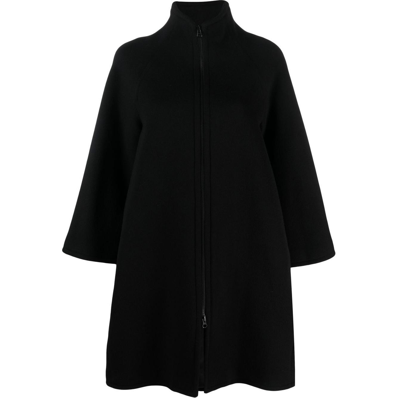 Gianluca Capannolo black virgin wool Coat Jackets Gianluca Capannolo