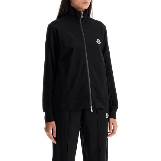 Moncler 'zip-up sweatshirt with knitted bands Topwear Moncler