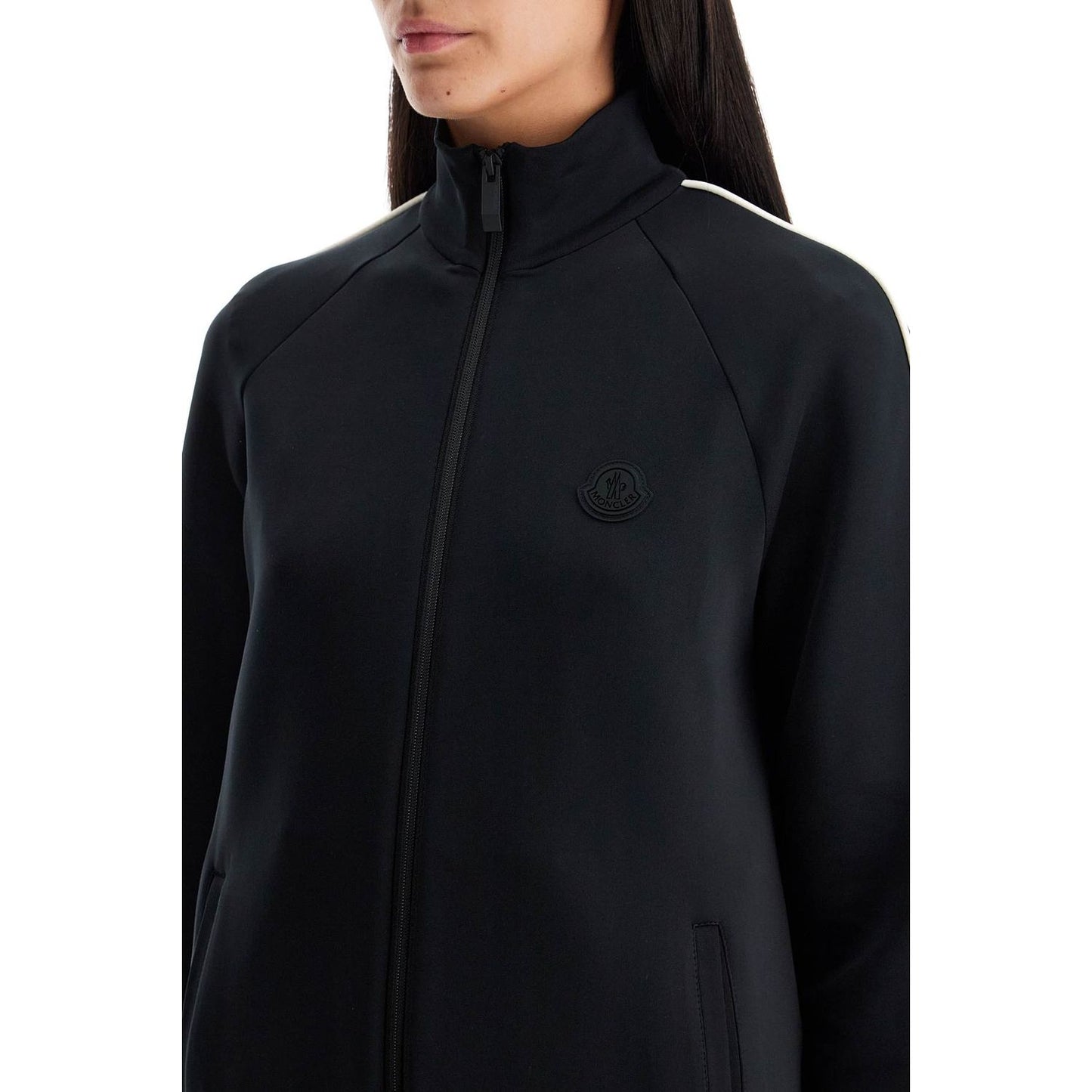 Moncler 'zip-up sweatshirt in scuba Topwear Moncler