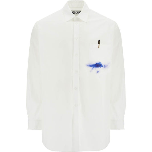 Moschino printed pocket shirt with button Shirts Moschino