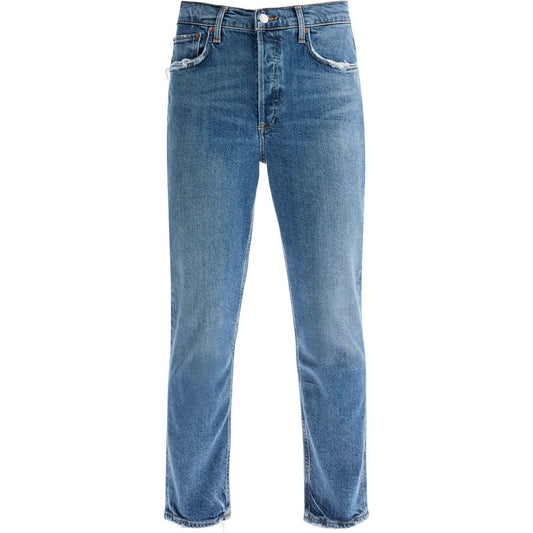 Agolde riley cropped jeans