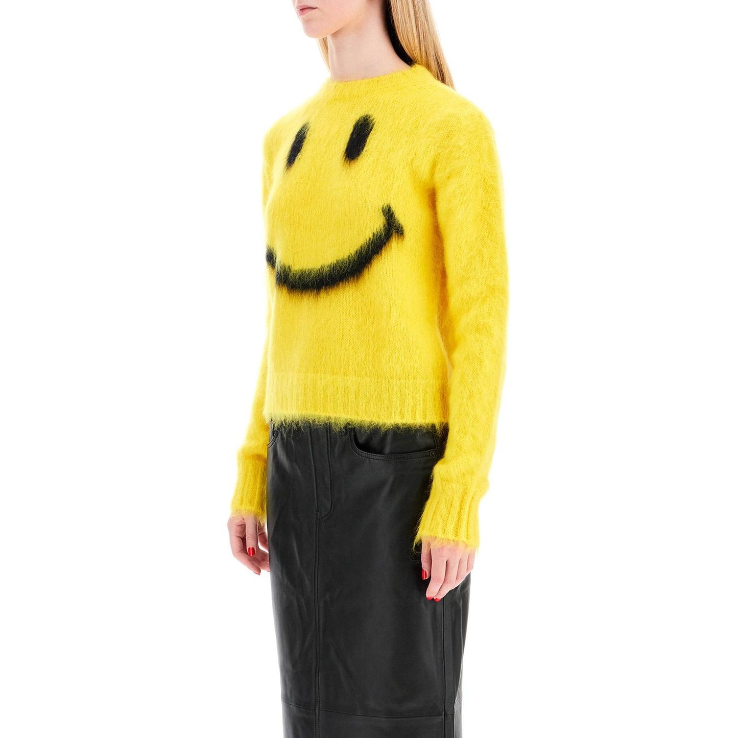 Moschino mohair smiley pullover Knitwear Moschino