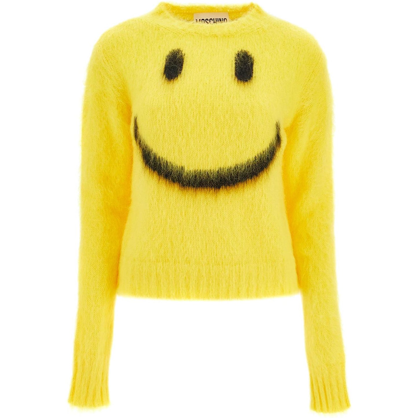 Moschino mohair smiley pullover Knitwear Moschino