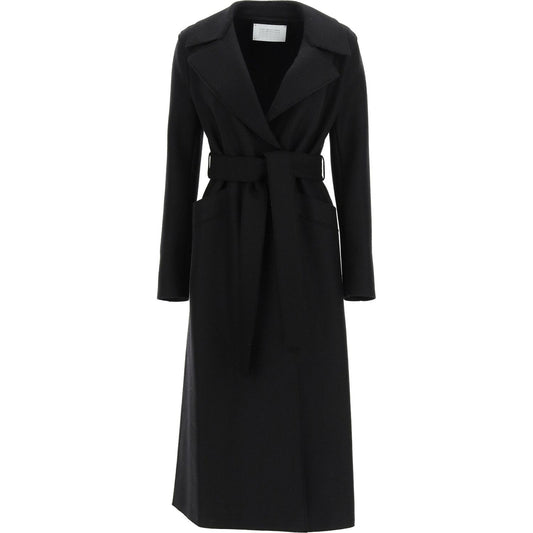 Harris Wharf London long coat in pressed wool Jackets Harris Wharf London