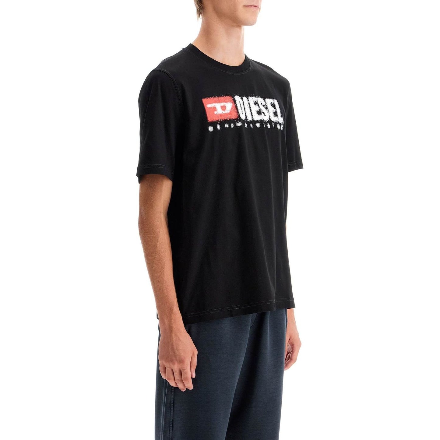 Diesel t-shirt t-adjust-k14 with Topwear Diesel