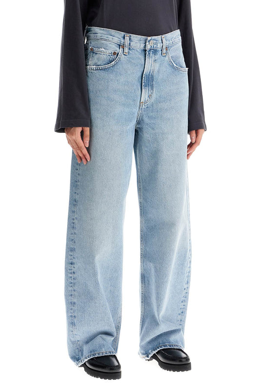 Agolde curved leg jeans for a Jeans Agolde