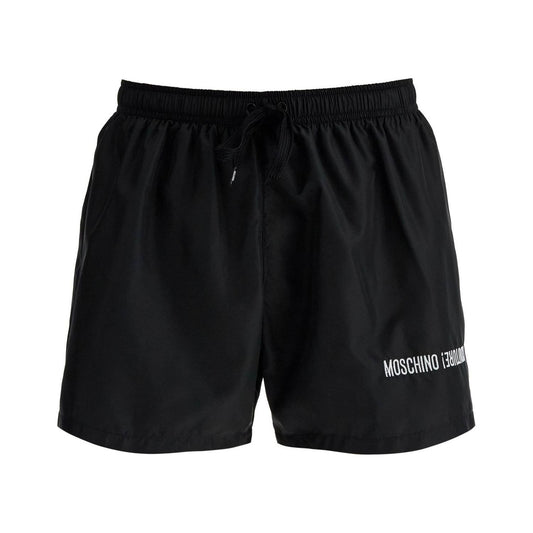 Moschino embroidered sea boxer shorts