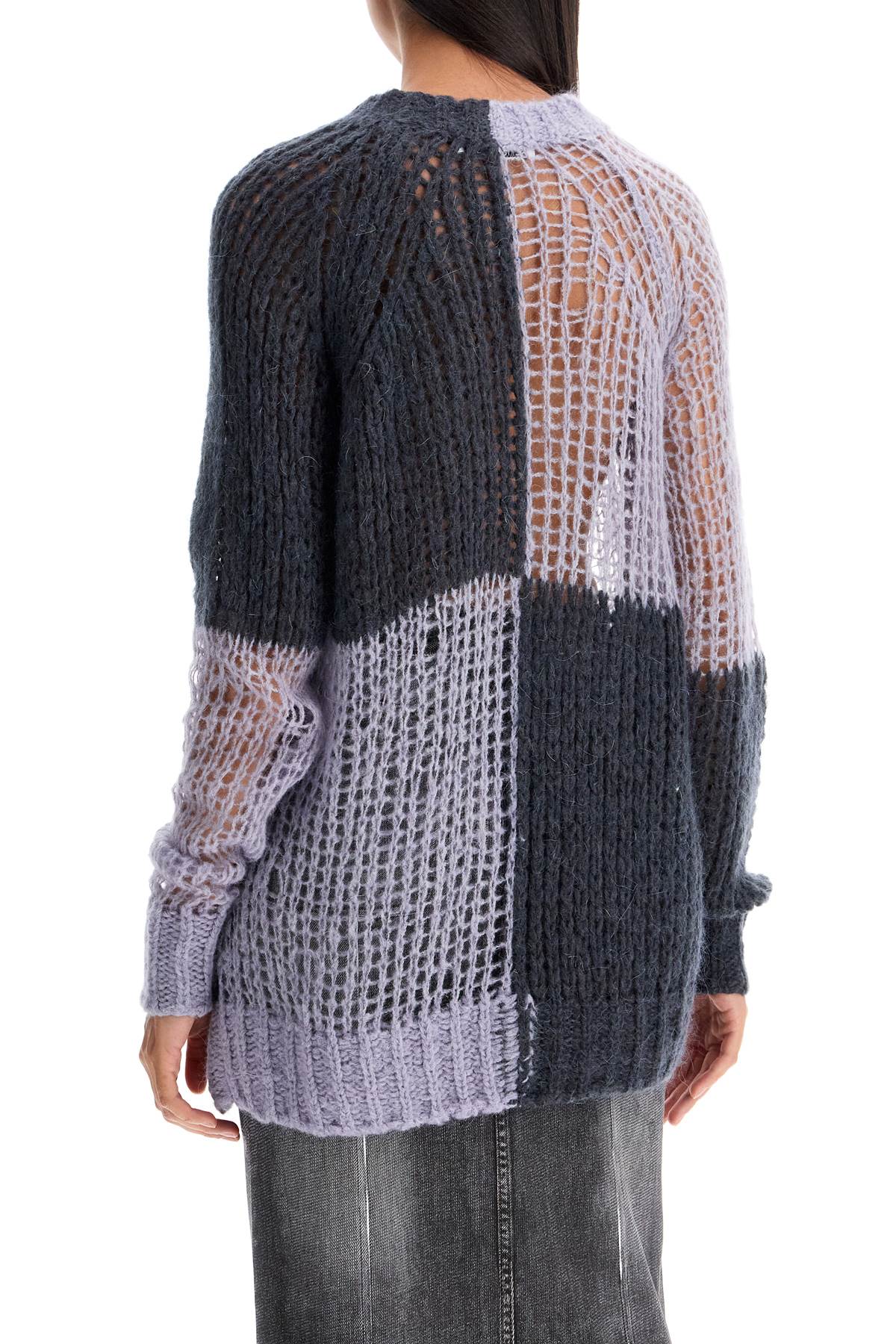 Acne Studios wide-knit mesh shirt