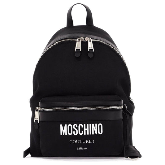 Moschino nylon backpack for everyday Backpacks Moschino