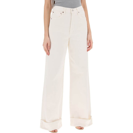 Agolde dame wide leg jeans