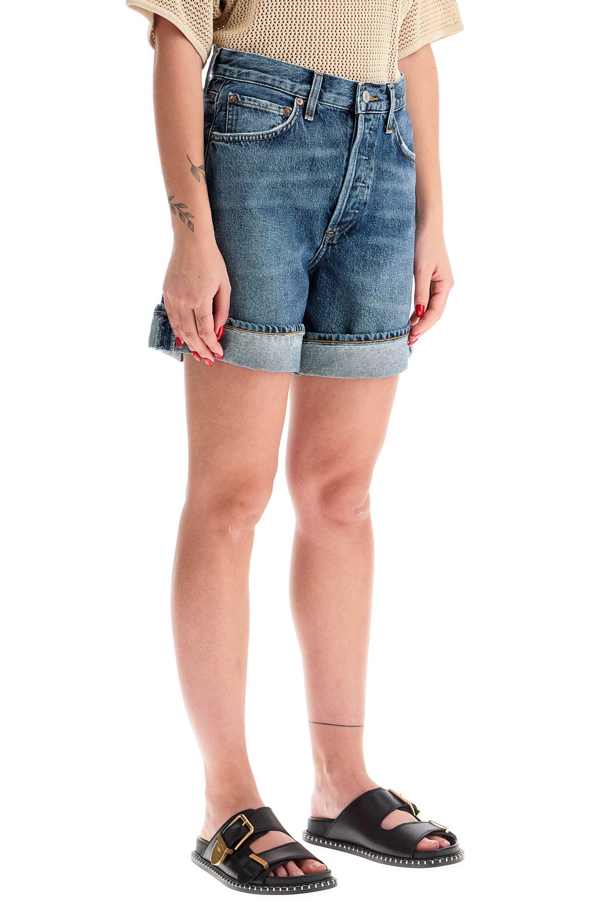 Agolde women's denim shorts for Short trousers Agolde