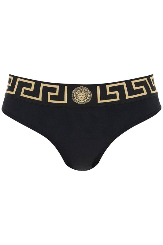 Versace bikini bottom with greek border Beachwear & underwear Versace