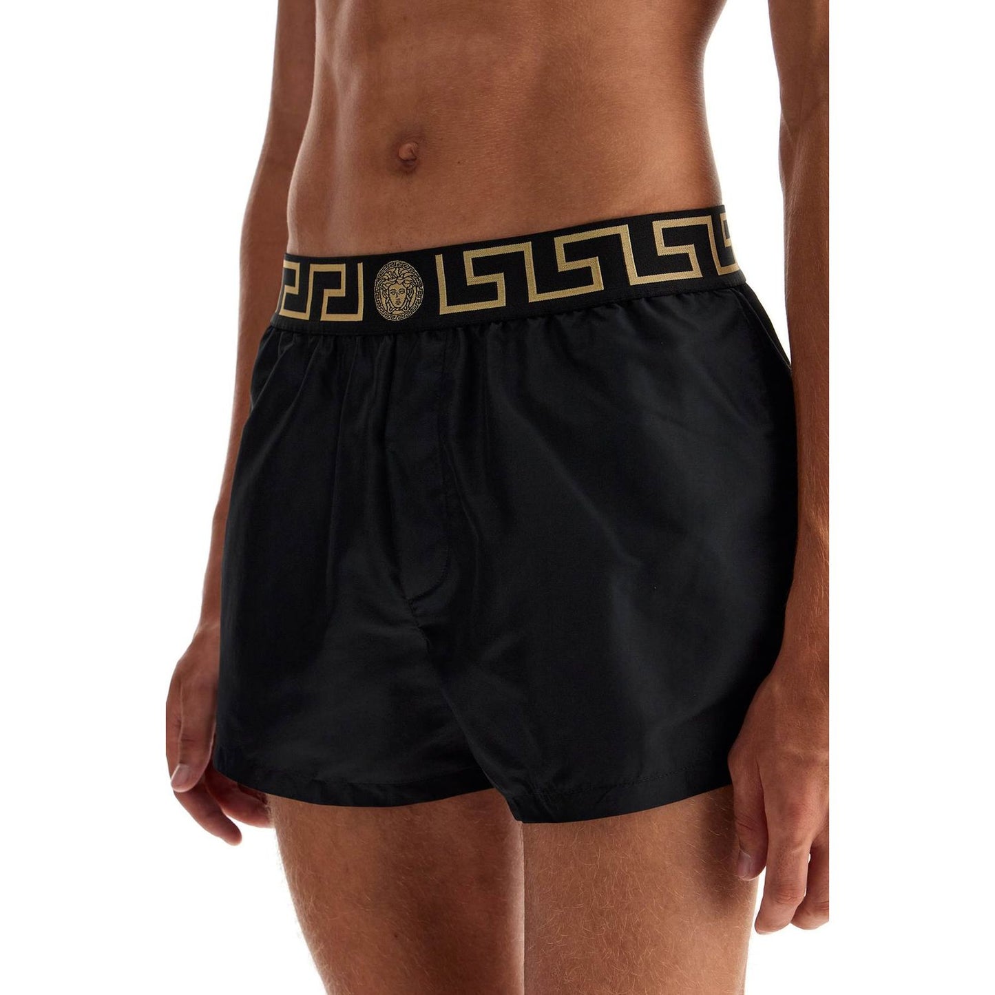 Versace "men's greek border swim trunks Beachwear & underwear Versace